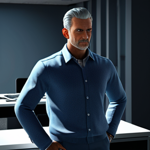 Home 30 **
"A professional 3D modeler working on a character design in Maya, fully clothed, modern office setting, safe for work, appropriate content, perfect anatomy, natural proportions, professional lighting, high quality."
**