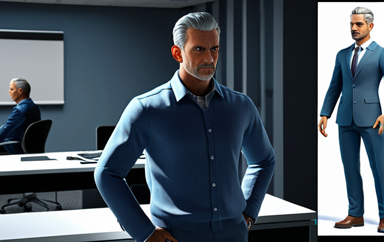 **
"A professional 3D modeler working on a character design in Maya, fully clothed, modern office setting, safe for work, appropriate content, perfect anatomy, natural proportions, professional lighting, high quality."
**