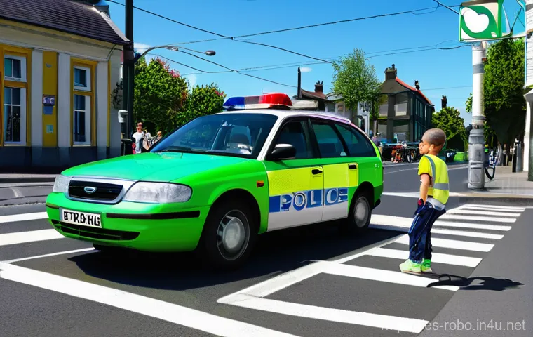 로보카폴리 브룸스타운 주민의 이야기 - **Prompt 1: Teamwork in Action**
    "A vibrant, high-angle shot of the Robocar Poli rescue team in ...