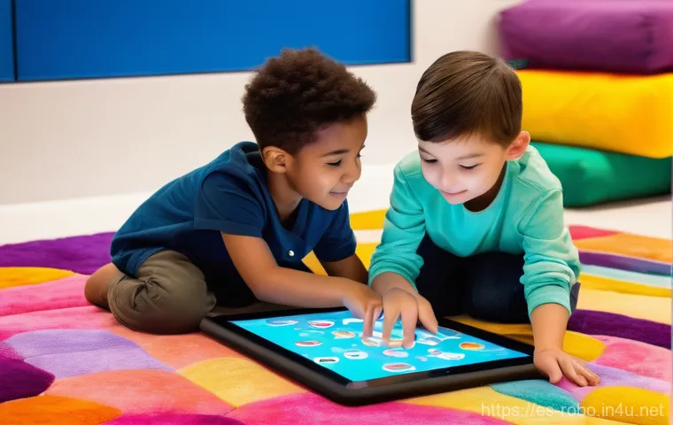 로보카폴리와 브랜드 마케팅 전략 - **Prompt:** A warm and inviting scene featuring a diverse family, including parents and two children...