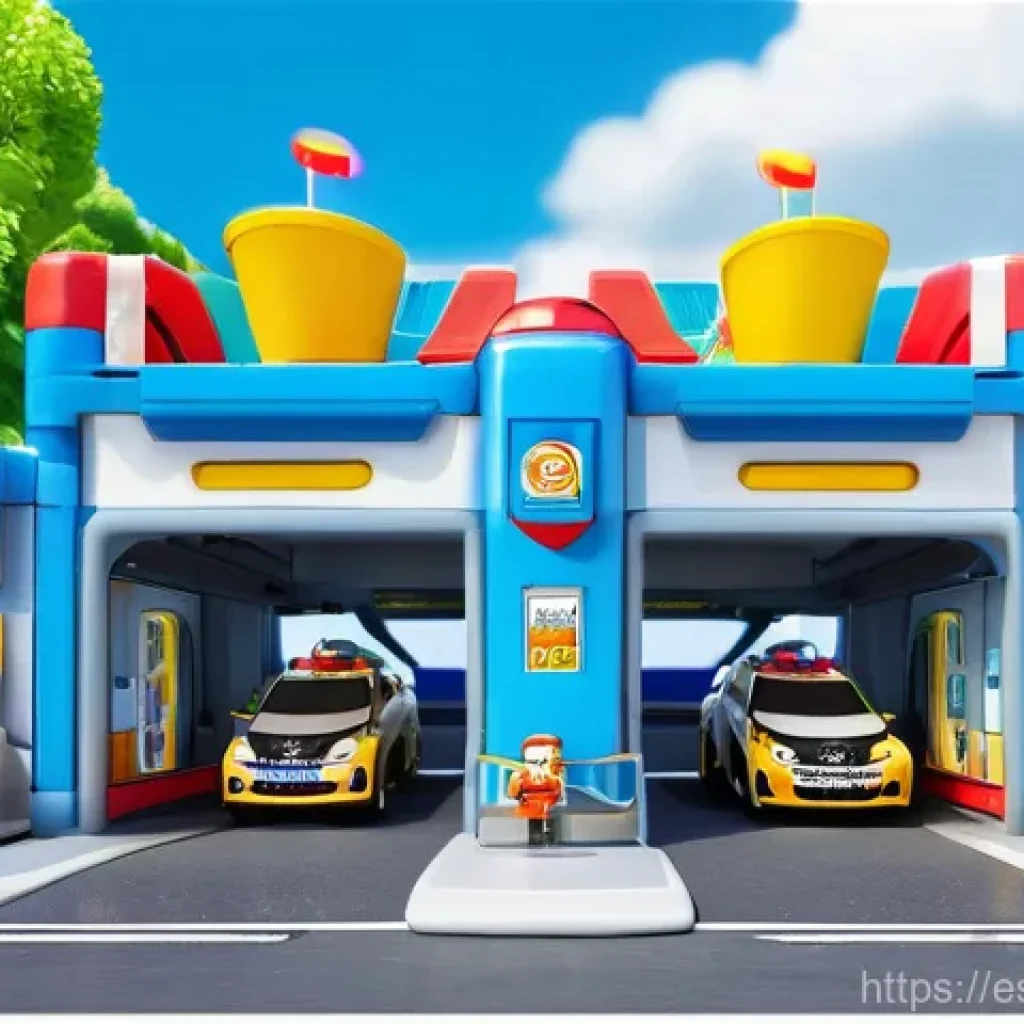 로보카폴리 신규 상품 출시 - **Prompt 1: The Revitalized Robocar Poli Rescue Station in Action**
    A vibrant, detailed illustra...