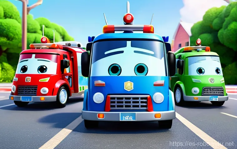 로보카폴리 신규 상품 출시 - **Prompt 1: The Revitalized Robocar Poli Rescue Station in Action**
    A vibrant, detailed illustra...