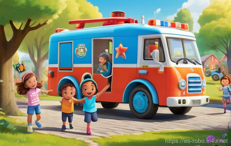 로보카폴리와 컬러링북 판매 - A happy, concentrated 6-year-old boy, wearing a bright blue t-shirt and comfortable shorts, is sitti...