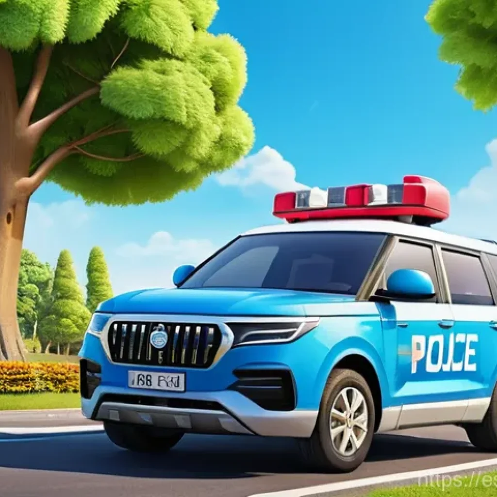 로보카폴리 인형 가격 비교 - A cheerful and vibrant illustration showcasing the Robocar Poli rescue team in action. Poli the blue...